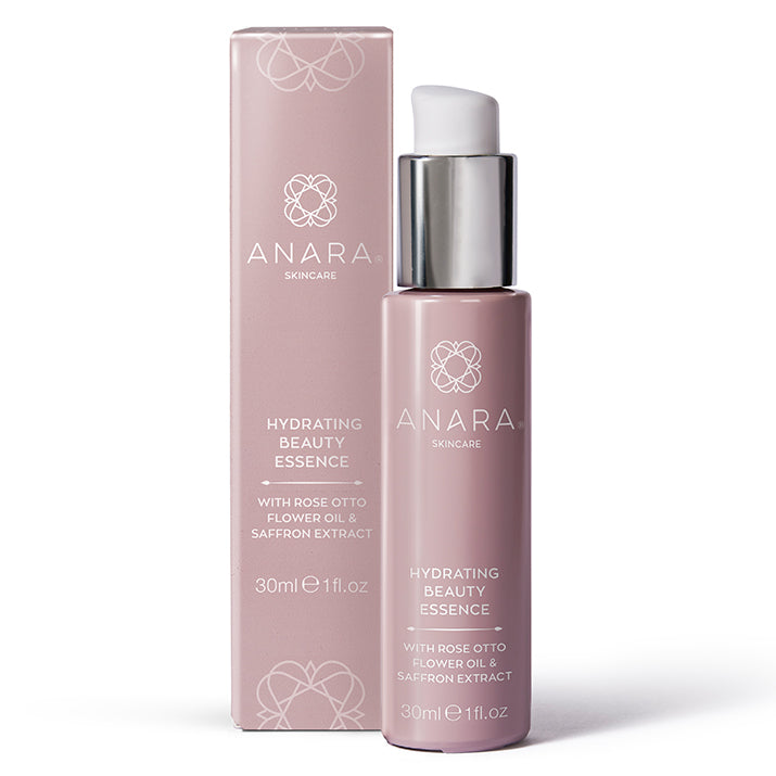 
                  
                    Anara Hydrating Beauty Essence bottle and outer carton
                  
                