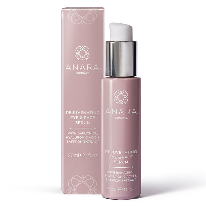 
                  
                    Anara Rejuvenating Eye & Face Serum bottle and outer carton
                  
                