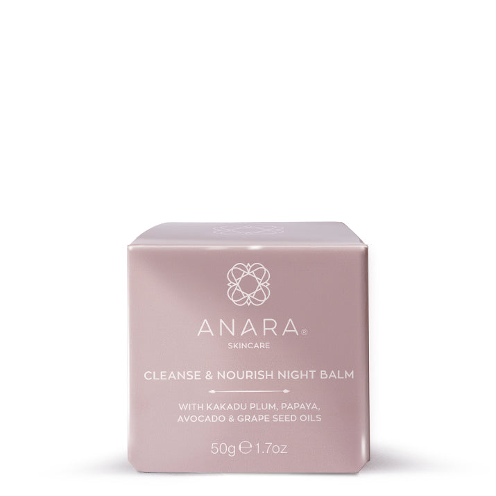 
                  
                    Anara Cleanse & Nourish Night Balm outer carton
                  
                