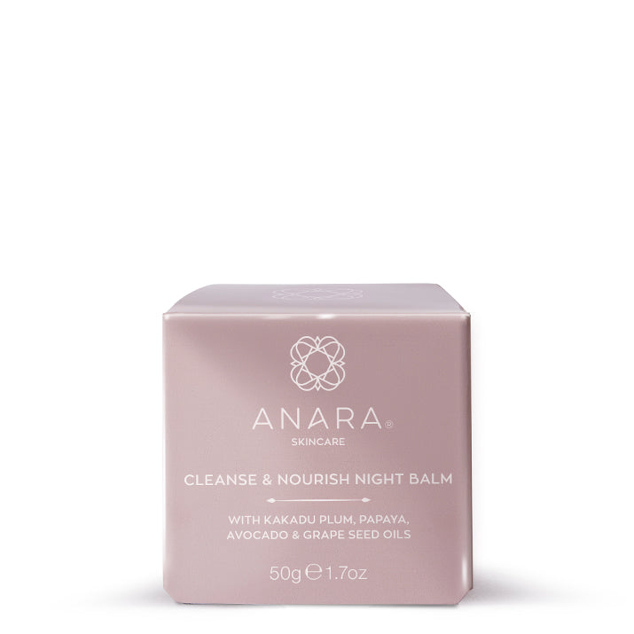 Anara Cleanse & Nourish Night Balm outer carton