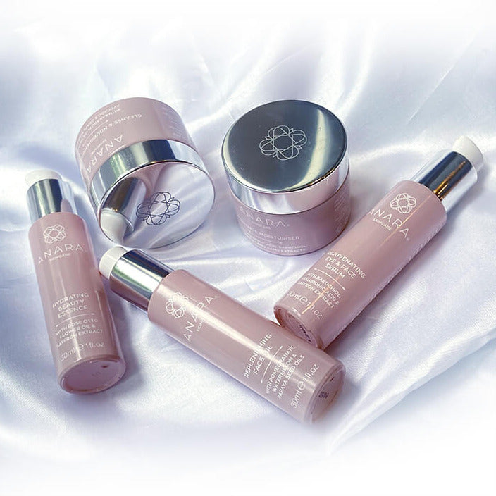 All 5 Anara Skincare products