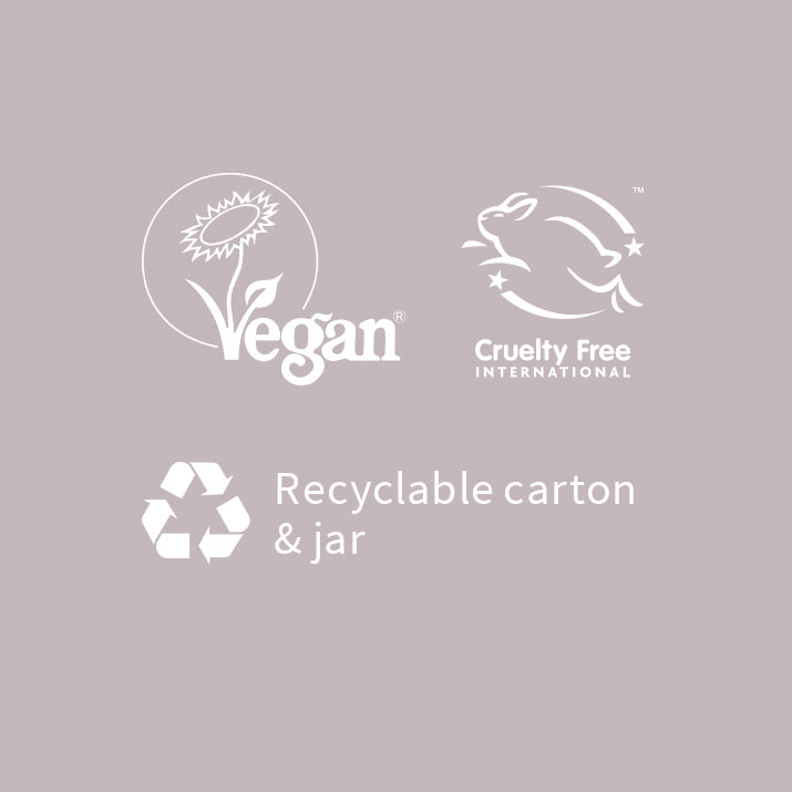 
                  
                    Vegan Society, Leaping Bunny and Recycling logos 
                  
                