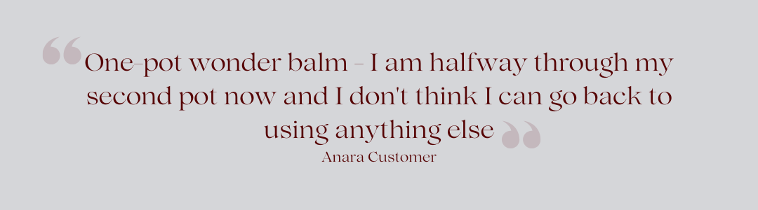 One-pot wonder balm - I am halfway through my second pot now and I don't think I can go back to using anything else
