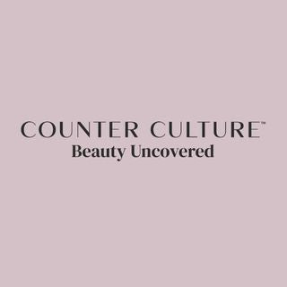 Counter Culture logo on a light pink background
