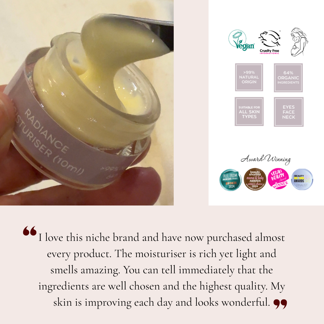 
                  
                    Anara petite moisturiser with credentials, awards and review
                  
                